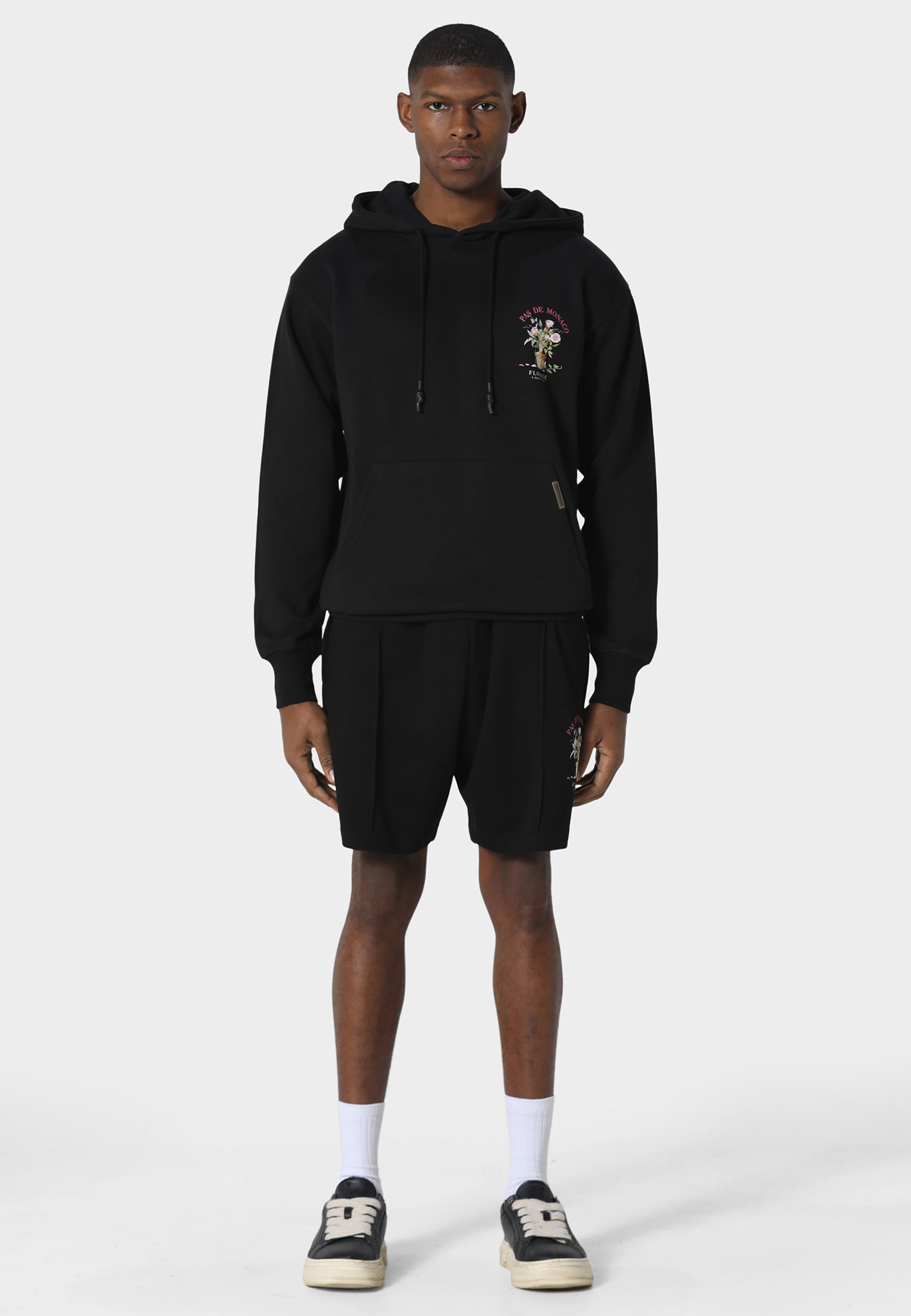 Pas De Monaco Vaso Black Hoodie